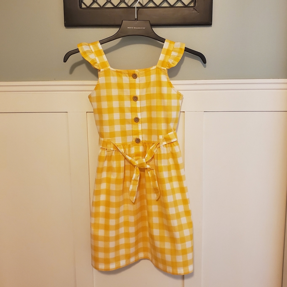 Carter's, size 10, white and yellow.